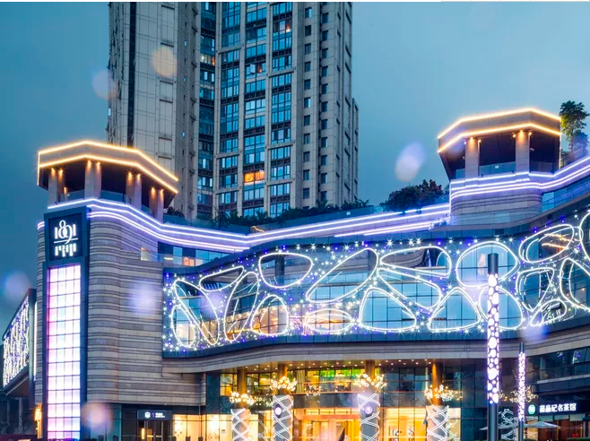 出口 创意灯光设计